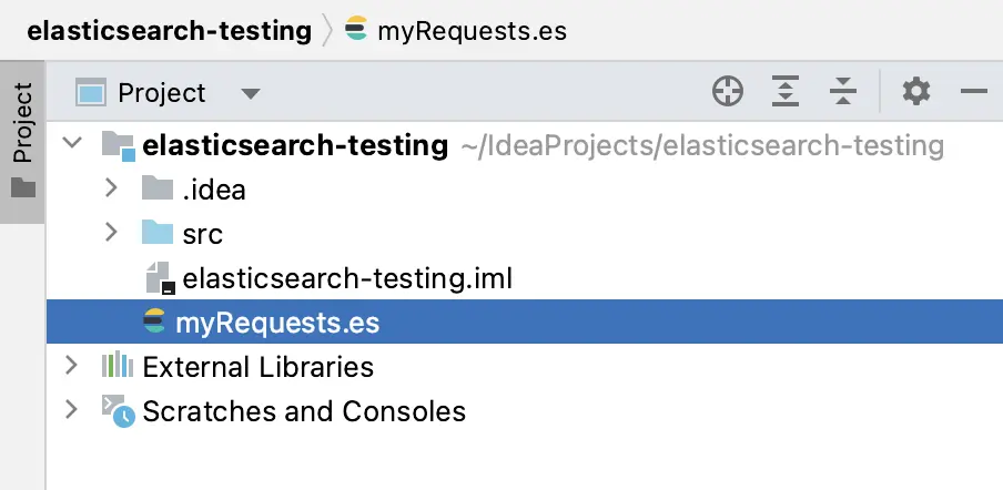 Elasticsearch file
